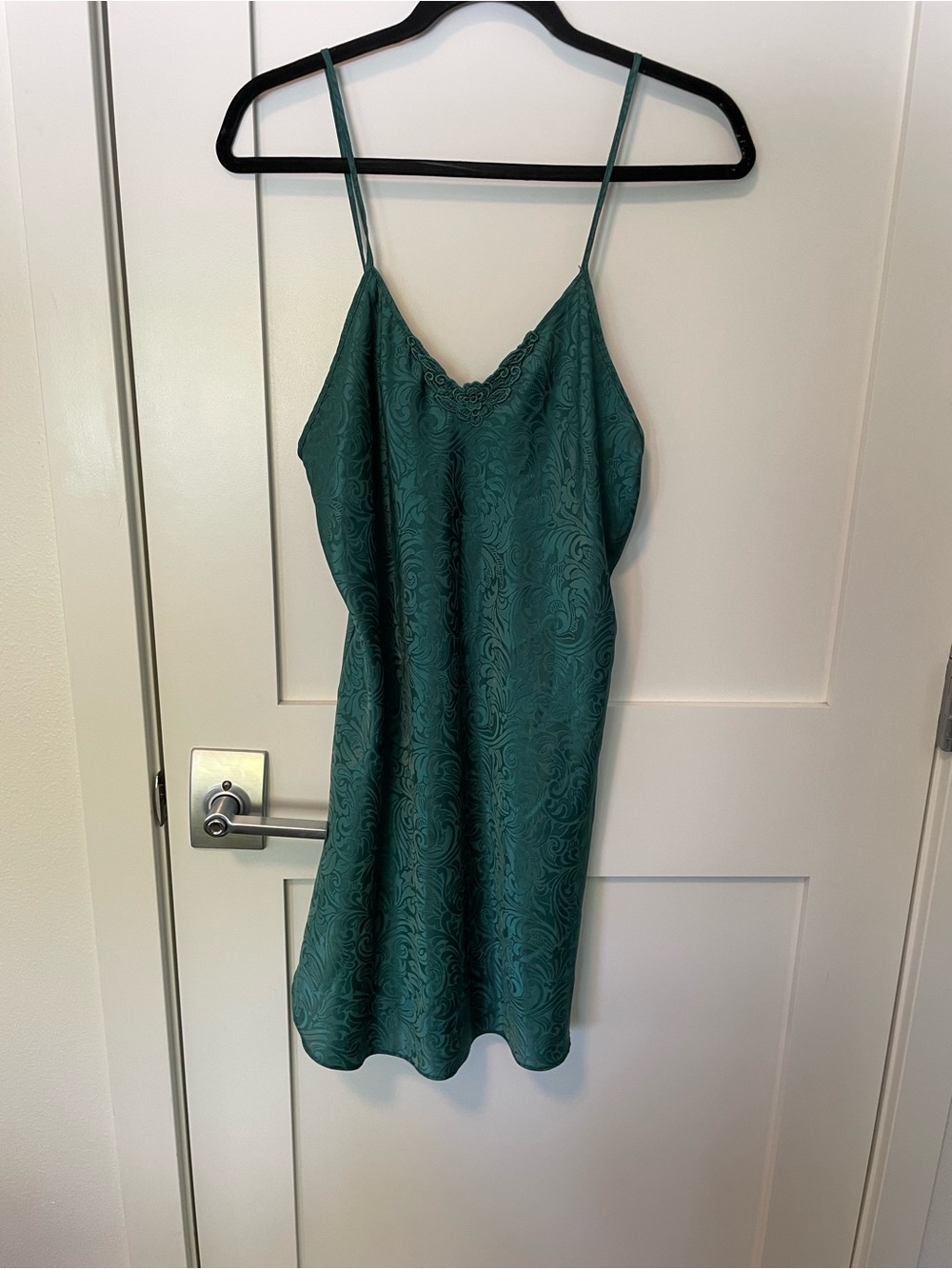 Teal Slip Dress